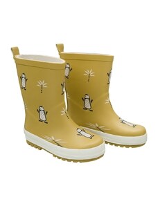 Fresk Kozačky Dětské Penguin Rain Boots - Mustard >