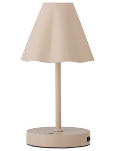 Béžová kovová nabíjecí stolní LED lampa Bloomingville Lianna