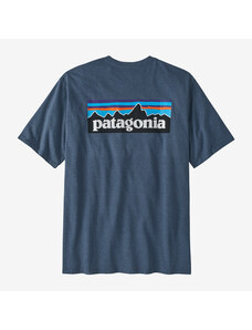 Patagonia Men's P-6 Logo Responsibili-Tee - Utility Blue