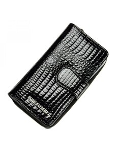 Dámská kožená peněženka černá - Gregorio Clodien černá