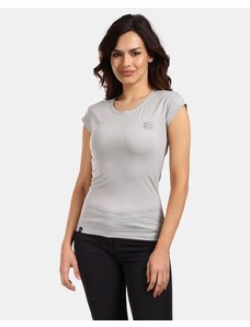 Dámské bavlněné tričko Kilpi LOS-W Světle šedá