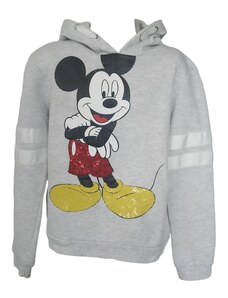 Dětská šedá Mickey mikina Disney