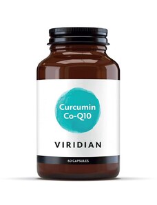 Viridian Curcumin Co-Q10, 60 kapslí