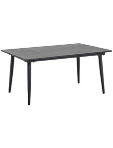 Černý cementový zahradní stolek Bloomingville Pavone 90 x 60 cm