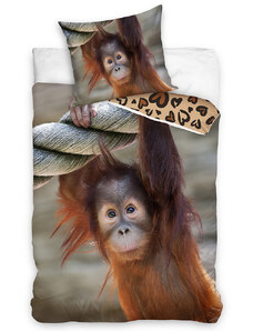 TipTrade s.r.o. Bavlněné povlečení Opice Orangutan
