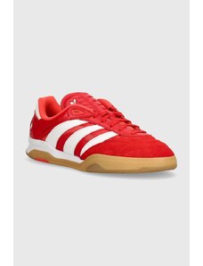 Kožené sneakers boty adidas Originals Predator Mundial červená barva, IG3990