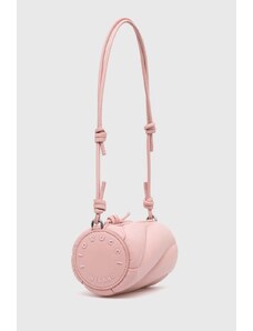 Kožená kabelka Fiorucci Baby Pink Leather Mini Mella Bag růžová barva, U01FPABA002LE04PN02