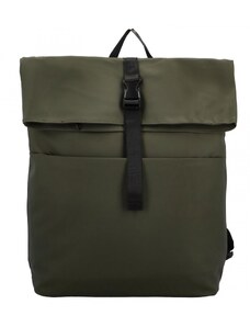 Jessica Trendy dámský pogumovaný batoh Ustym, army-zelená