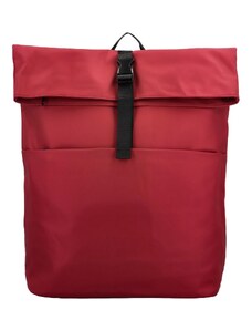 Jessica Trendy dámský pogumovaný batoh Ustym, červená