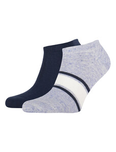 TOMMY HILFIGER Pánské ponožky blue 2 páry 701218392-2P-002