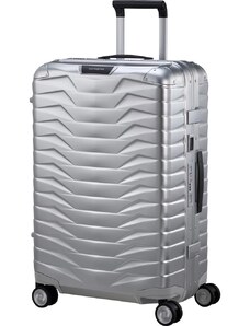 Samsonite Hliníkový cestovní kufr Proxis Alu M 71 l stříbrná