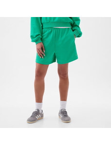 Dámské kraťasy GAP French Terry Logo Boyfriend Shorts Simply Green 17-5936