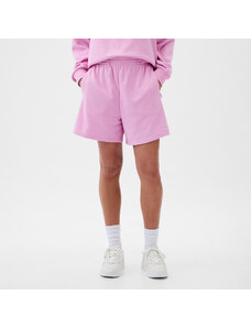 Dámské kraťasy GAP French Terry Logo Boyfriend Shorts Sugar Pink