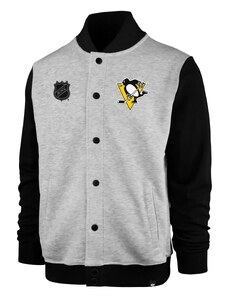 Pánská mikina 47 Brand NHL Pittsburgh Penguins Core ’47 BURNSIDE Track Jacket SR