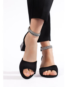 GOODIN Stylish women's black sandals