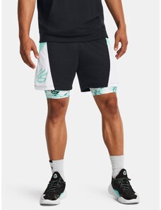 Under Armour Kraťasy Curry Splash Short-BLK - Pánské