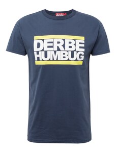 Derbe Tričko 'Humbug' námořnická modř / světle žlutá / bílá