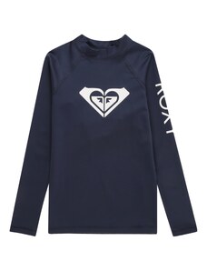 ROXY Funkční tričko 'WHOLE HEARTED' tmavě modrá / bílá