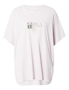 RVCA Oversized tričko světle šedá / jedle