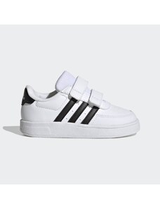 Adidas Breaknet Lifestyle Court Two-Strap Hook-and-Loop Shoes
