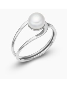 Šperky Jiříček Stříbrný prsten s říční perlou Vivy
