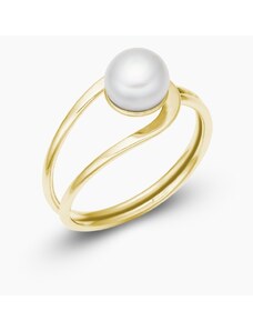 Šperky Jiříček Zlatý prsten s říční perlou Vivy