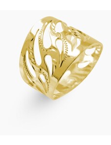 Onyx FOX Zlatý prsten Kaya