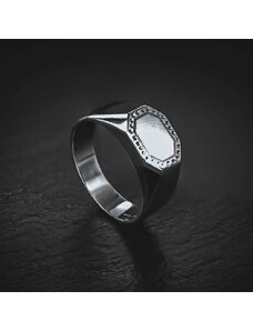 Galleon Bay Pánský stříbrný prsten Rose Hills