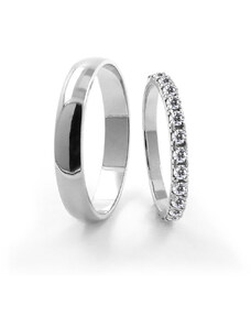 Šperky Jiříček Stříbrné snubní prsteny William & Kate