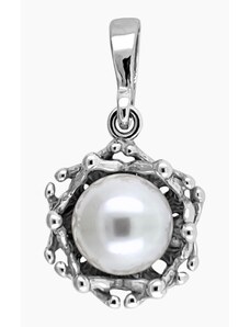 Šperky Jiříček Stříbrný přívěsek s perlou Maud