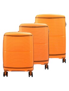 Sada cestovních kufrů Pierre Cardin 1106 JOY05 oranžová