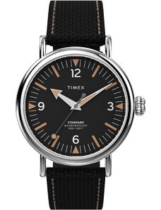 TIMEX | Essential Collection hodinky | Černá;stříbrná