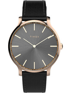 TIMEX | Transcend hodinky | Černá;růžové zlato