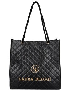 Laura Biagii Nákupní taška černá - Laura Biaggi Bondes černá