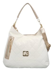 Laura Biaggi Luxusní dámská kabelka do ruky Harvey, bílá