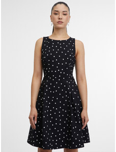 Orsay Černé dámské puntíkované šaty - Dámské