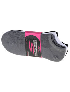 Skechers 3pk Womens Super Stretch Socks S101720-WBK