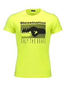 Diesel pánské tričko žluté S4E1