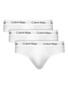 Calvin Klein 0000U2661G Slip 3 PACK bílé