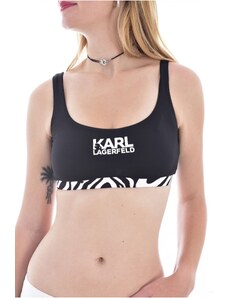 KARL LAGERFELD BEACHWEAR Karl Lagerfeld KL22WTP24 plavky černé