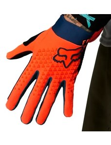Pánské cyklistické rukavice Fox Defend oranžové