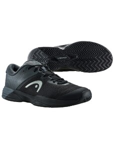 Pánská tenisová obuv Head Revolt Evo 2.0 AC Black/Grey EUR 46