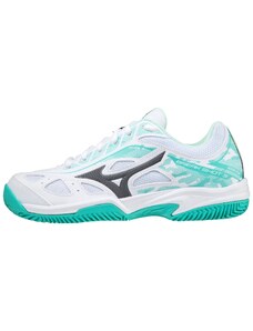 Dámská tenisová obuv Mizuno Break Shot 3 Clay White/Iron Gate EUR 40