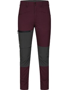 Dámské kalhoty Haglöfs Lite Slim Dark Red/Grey