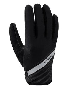 Cyklistické rukavice Shimano Long černé