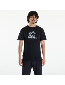 Pánské tričko Horsefeathers Rooter Tech T-Shirt Chain Black