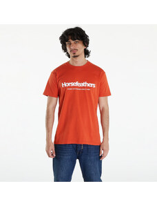 Pánské tričko Horsefeathers Quarter T-Shirt Orange Rust