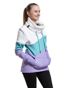 MeatFly dámská mikina Anesa Hoodie 2024 Lavender/White