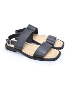 Páskové kožené sandály Molly Bessa 500 1801 černá
