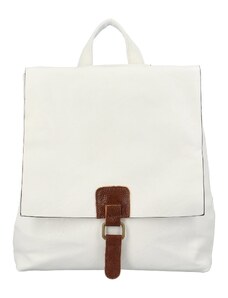 Dámský kabelko/batoh bílý - Paolo bags Olefir bílá
